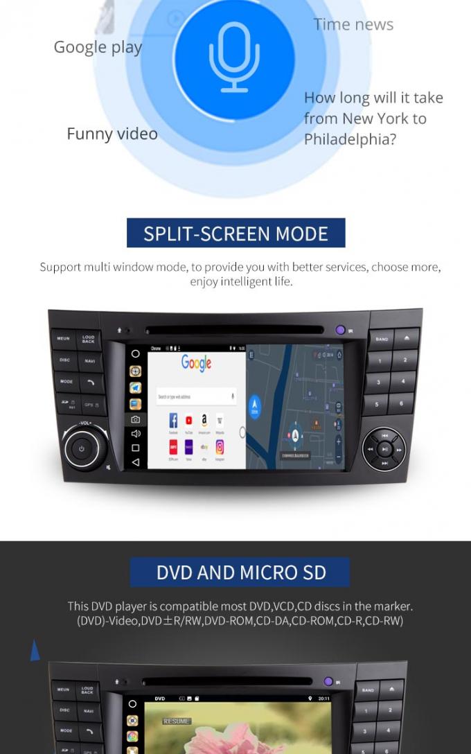 Multi lingua Mercedes Media Player, lettore DVD del disco fisso 2TB per Mercedes