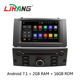 Lettore DVD a 7 pollici PX3 4Core di Android 7,1 Peugeot con la mappa GPS dell'AUXINA