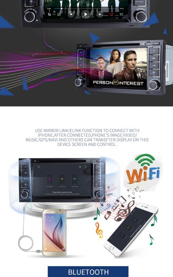 Lettore DVD di Android 8,1 VW Touareg Volkswagen con il video AUS. di Wifi BT GPS
